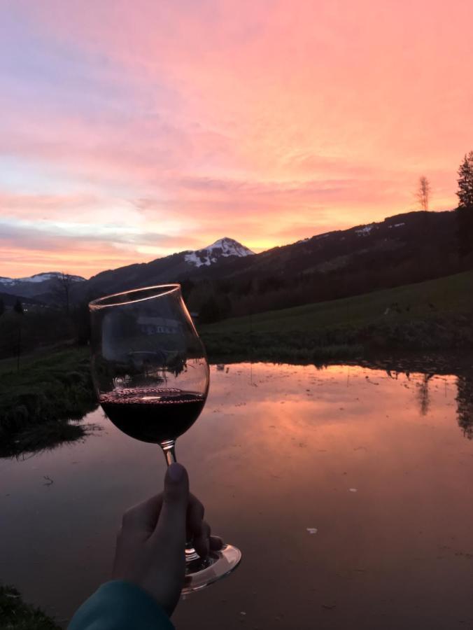 Hotel Garni Wieshof Kirchberg in Tirol Bagian luar foto