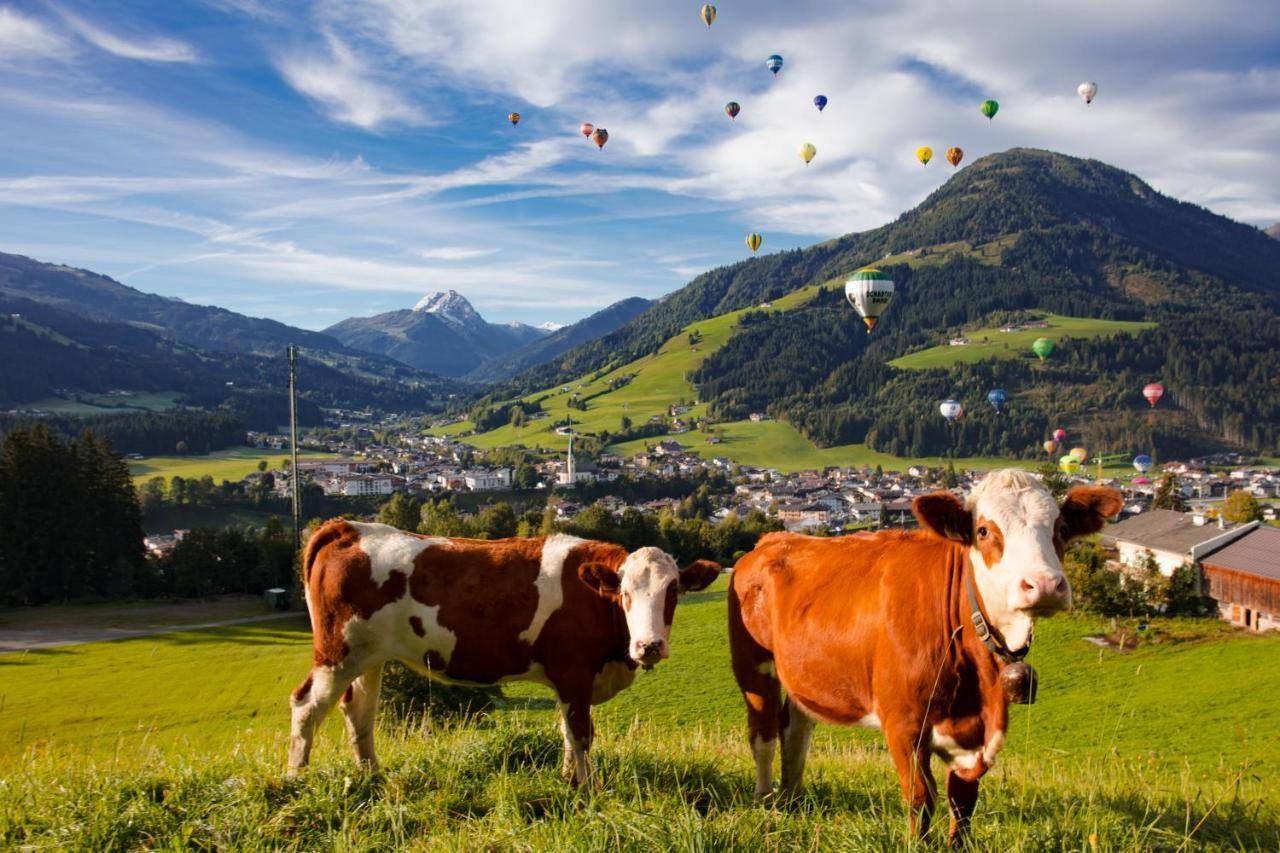 Hotel Garni Wieshof Kirchberg in Tirol Bagian luar foto